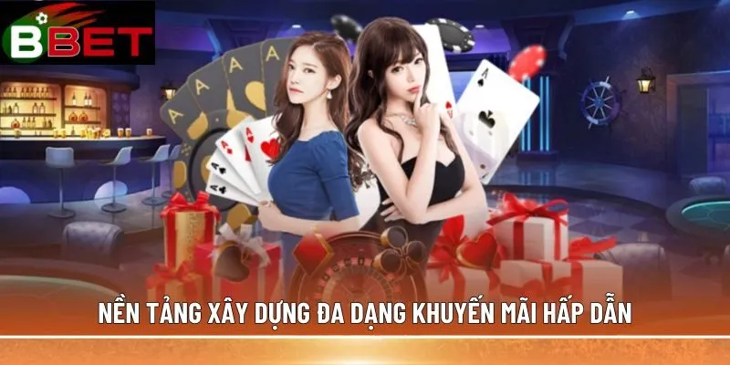 Nền tảng xây dựng đa dạng khuyến mãi hấp dẫn